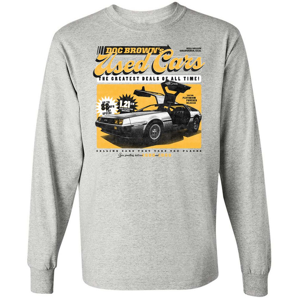 Long Sleeve T-Shirt - H2J8WR64 - Ash - 5