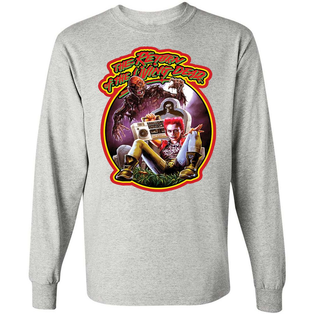 Long Sleeve T-Shirt - Q6SLMM2L - Ash - 5