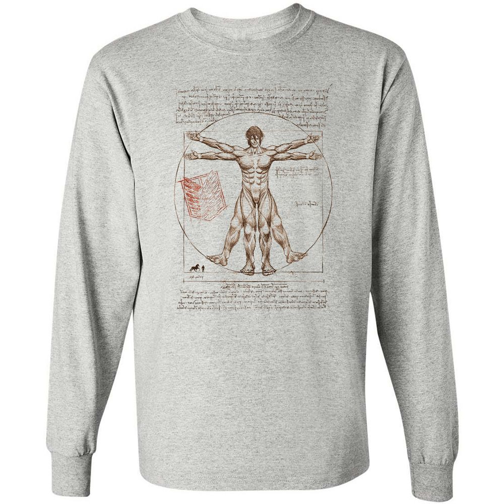 Long Sleeve T-Shirt - KFMUD5YX - Ash - 5