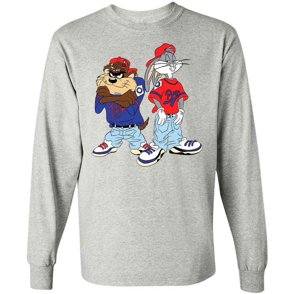 Long Sleeve T-Shirt - PRH2A4GK - Ash - 5