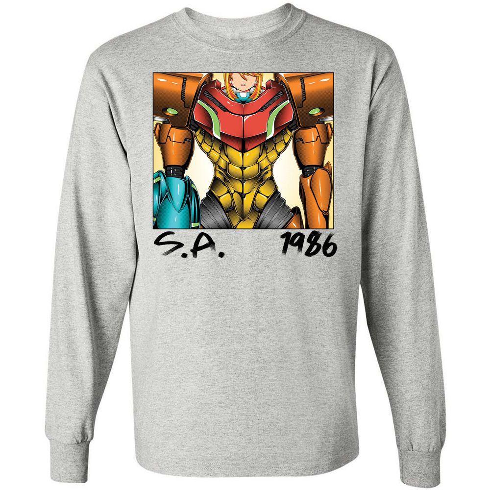 Long Sleeve T-Shirt - 2LUE3P7W - Ash - 5
