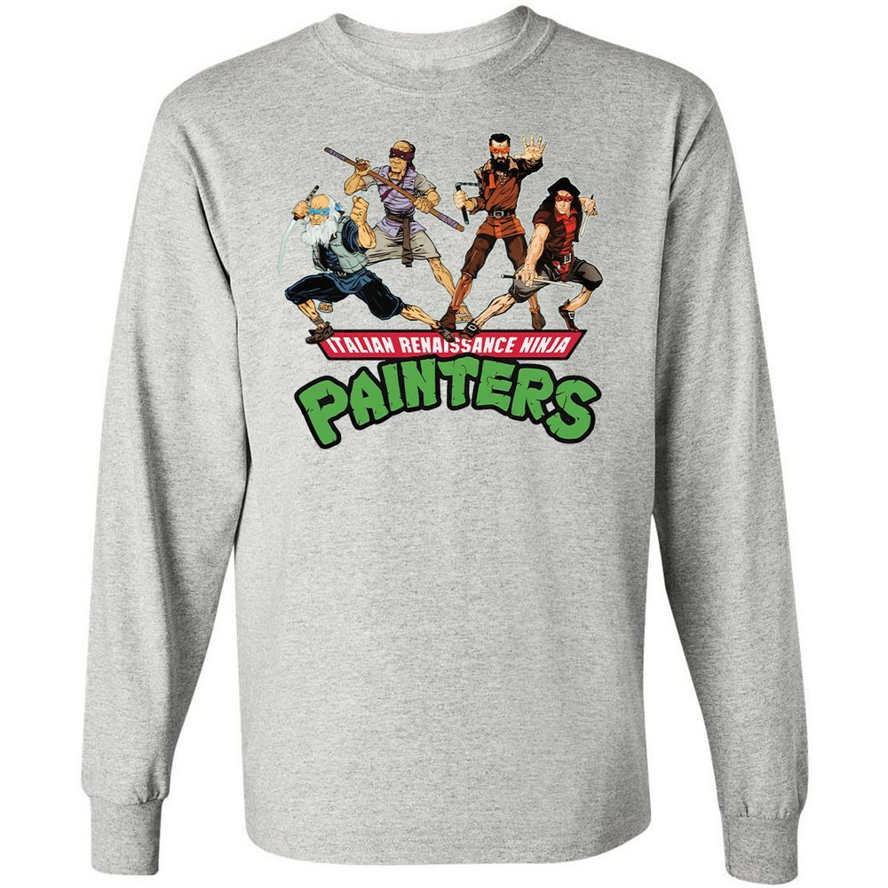 Long Sleeve T-Shirt - XJJTVRXH - Ash - 5