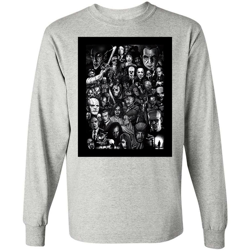 Long Sleeve T-Shirt - HPSJUGFW - Ash - 5