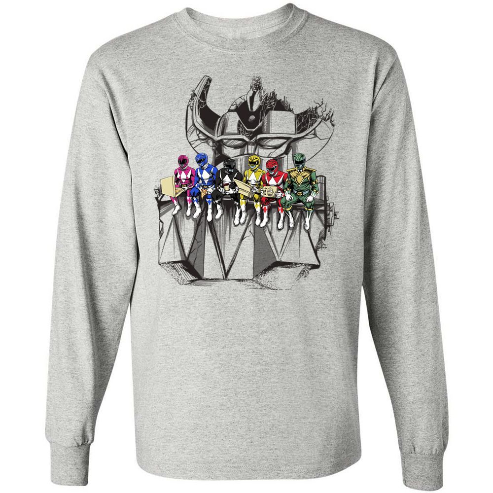 Long Sleeve T-Shirt - 5YDQ5CJM - Ash - 5