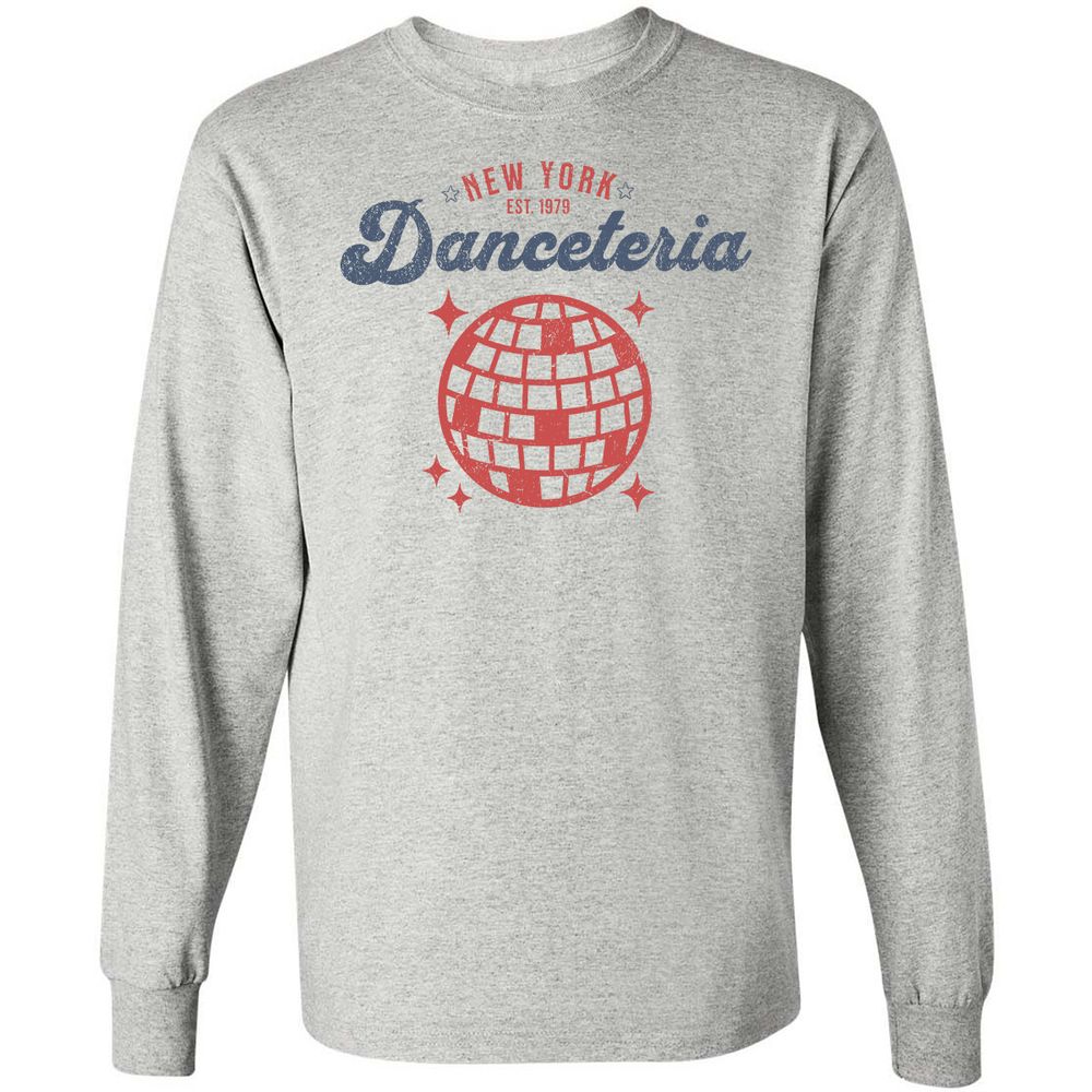 Long Sleeve T-Shirt - D1ZPGNU7 - Ash - 5