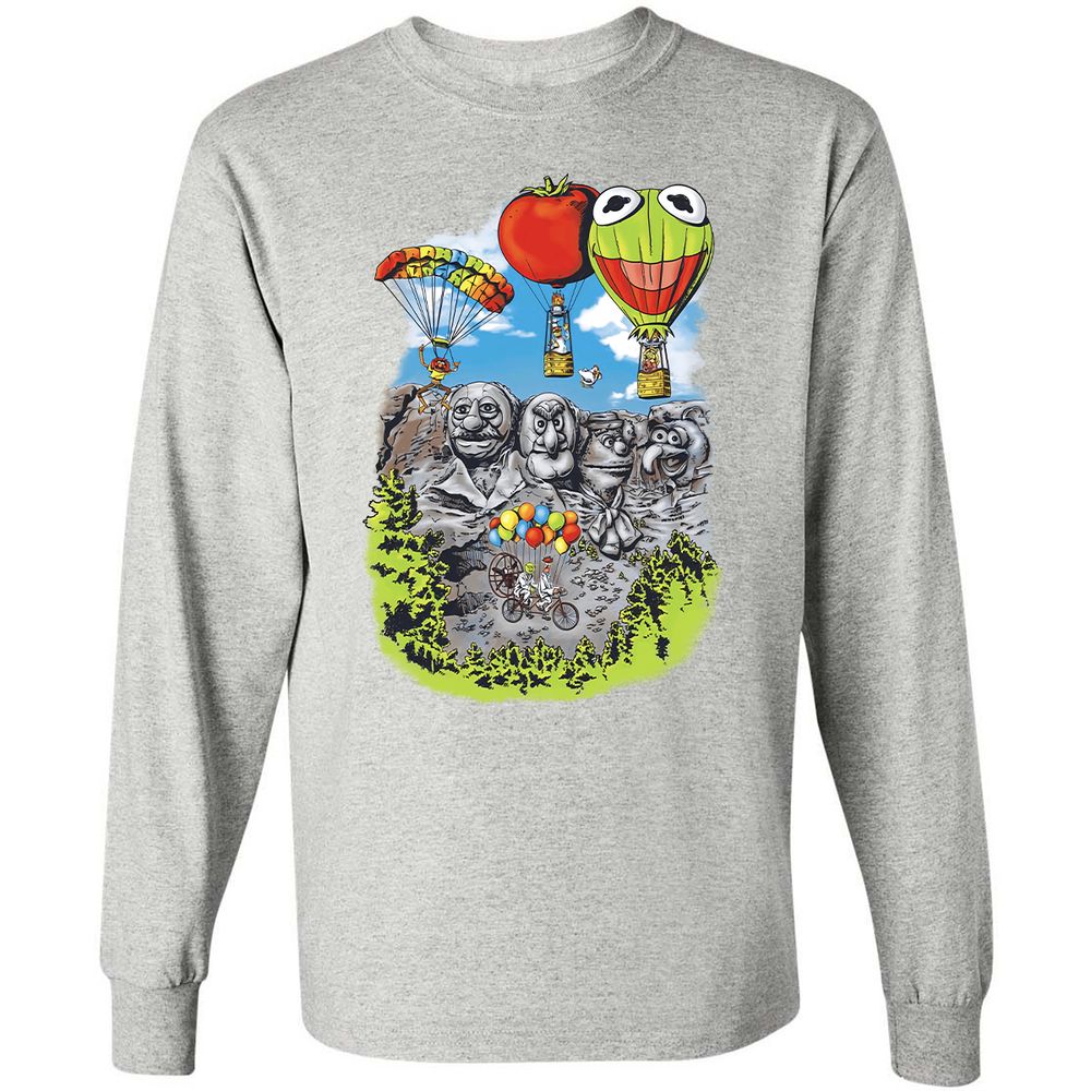 Long Sleeve T-Shirt - 9EVWZ8ZN - Ash - 5