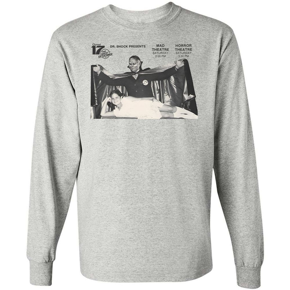 Long Sleeve T-Shirt - 5RAYFNUD - Ash - 5