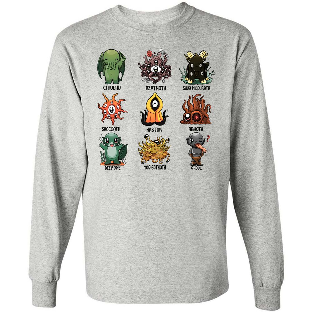 Long Sleeve T-Shirt - 92PEZNPW - Ash - 5