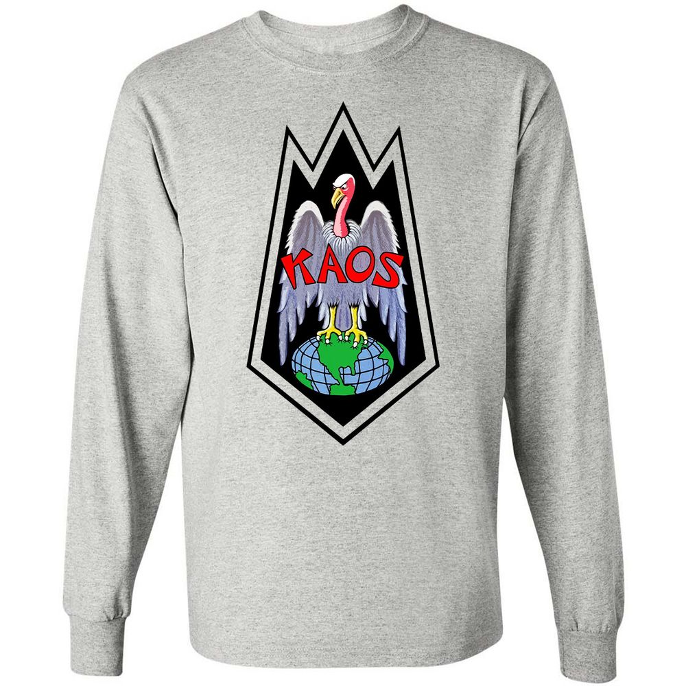 Long Sleeve T-Shirt - B61KXPR4 - Ash - 5