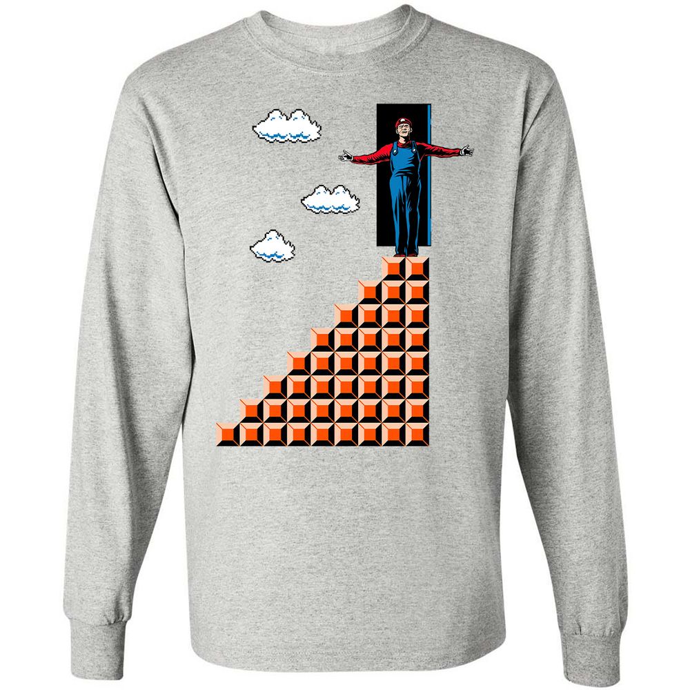 Long Sleeve T-Shirt - YW313TCS - Ash - 5