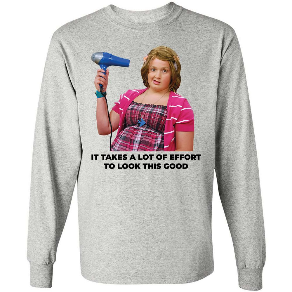 Long Sleeve T-Shirt - DTKSH2X6 - Ash - 5