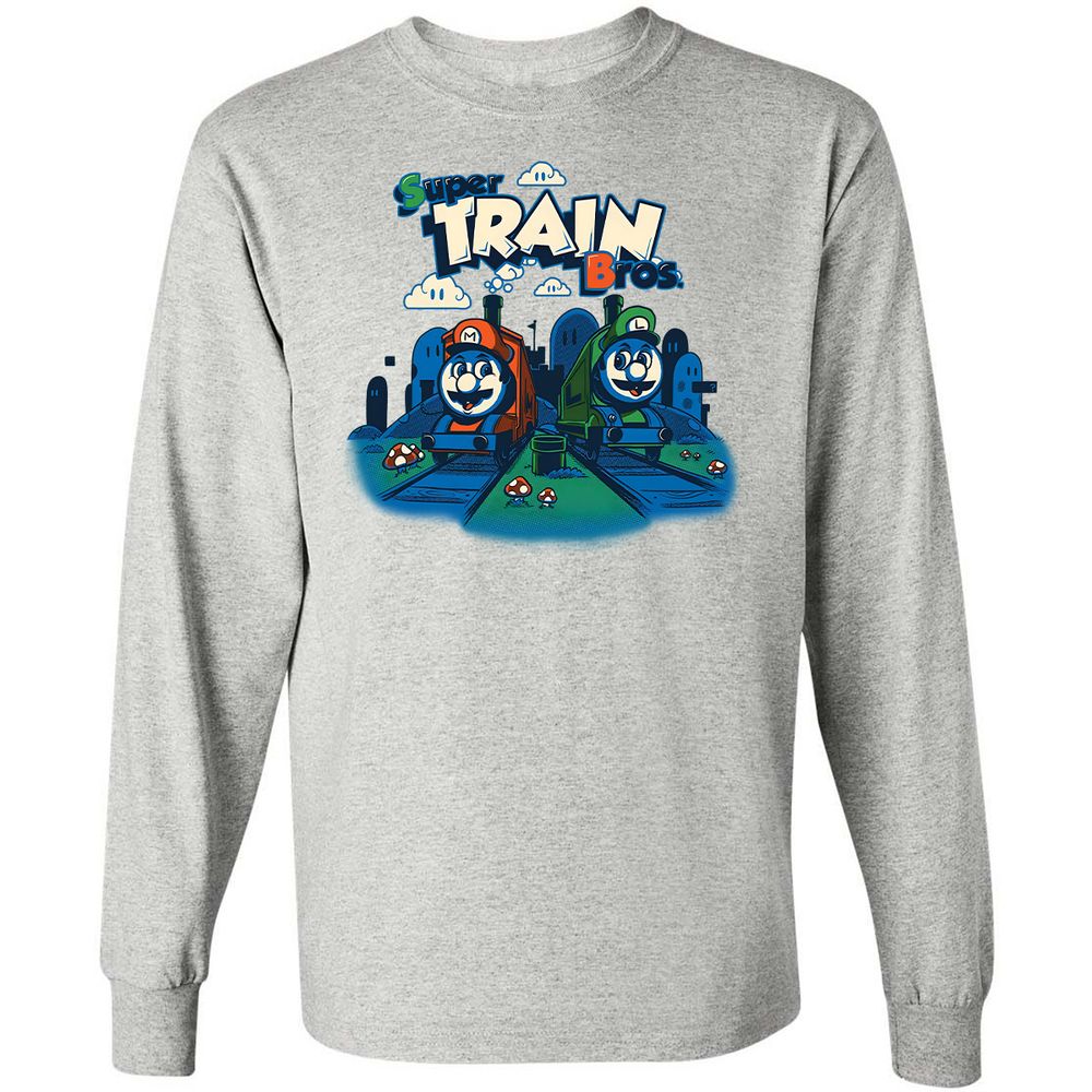 Long Sleeve T-Shirt - KDYV6632 - Ash - 5