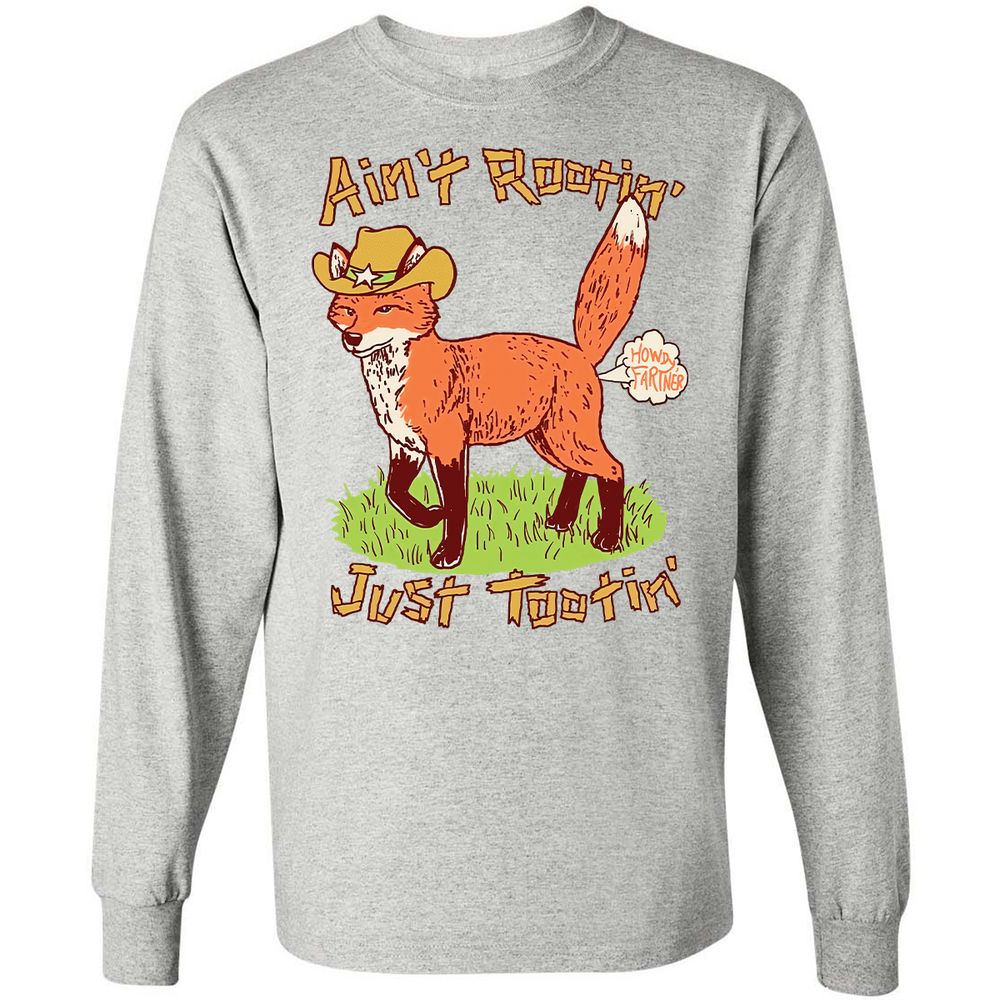 Long Sleeve T-Shirt - BB3M6VX6 - Ash - 5
