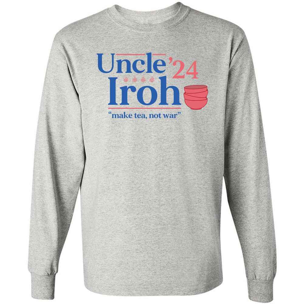 Long Sleeve T-Shirt - T8ZSFQGU - Ash - 5