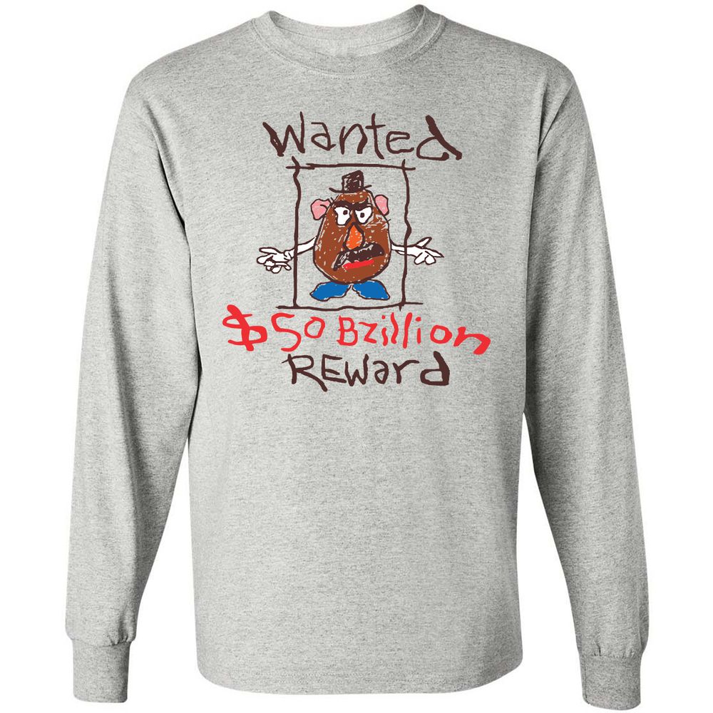 Long Sleeve T-Shirt - TWFQWD2X - Ash - 5