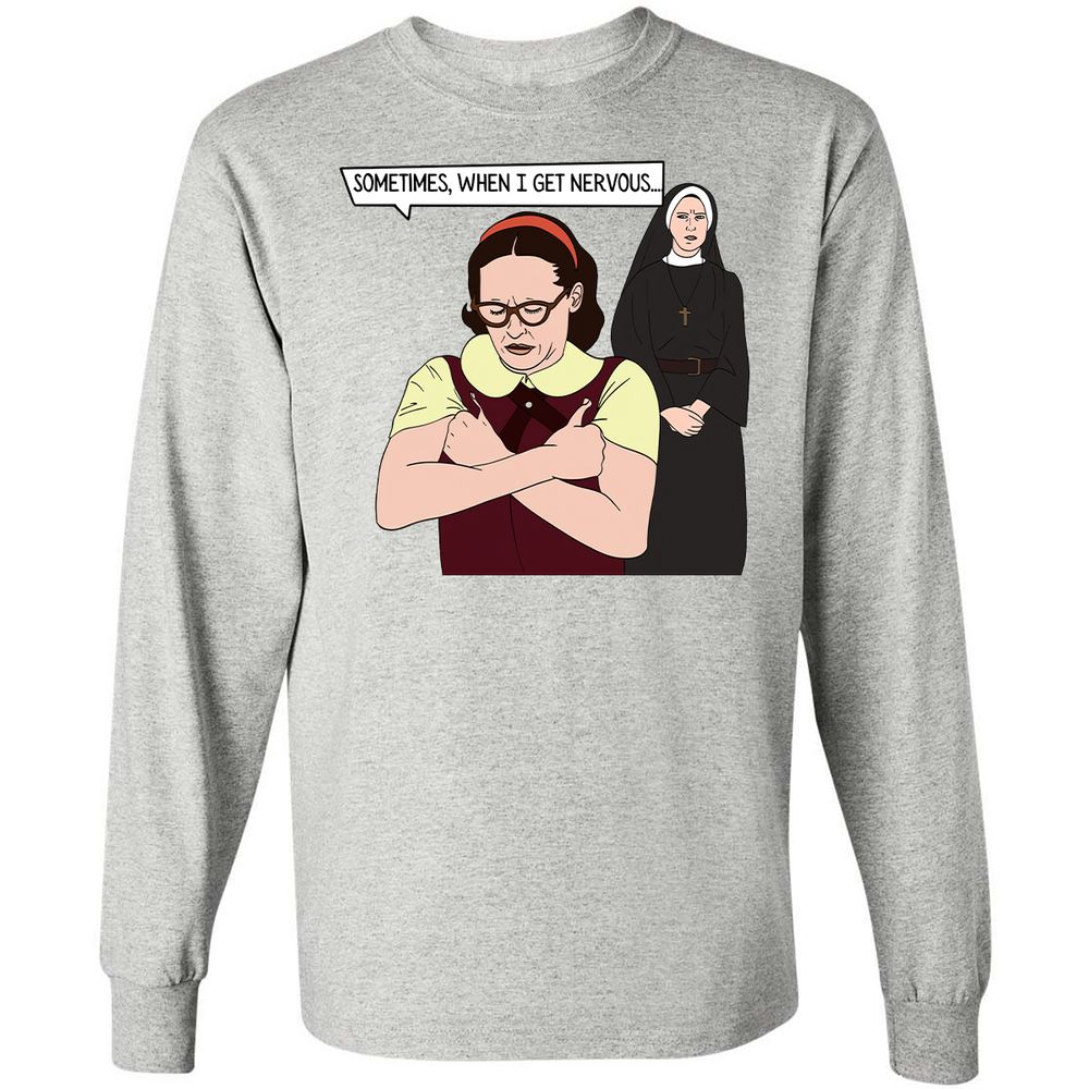 Long Sleeve T-Shirt - YBTU33BS - Ash - 5