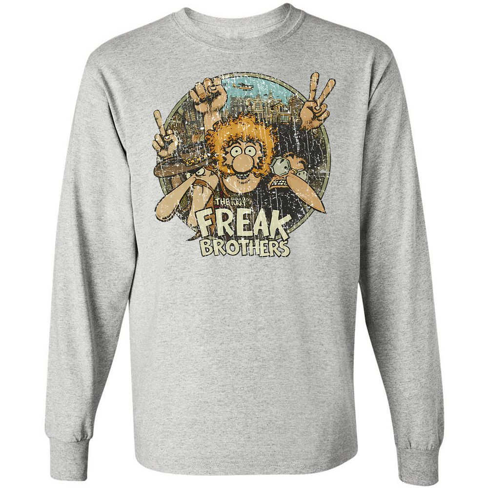 Long Sleeve T-Shirt - QM6AFH1J - Ash - 5