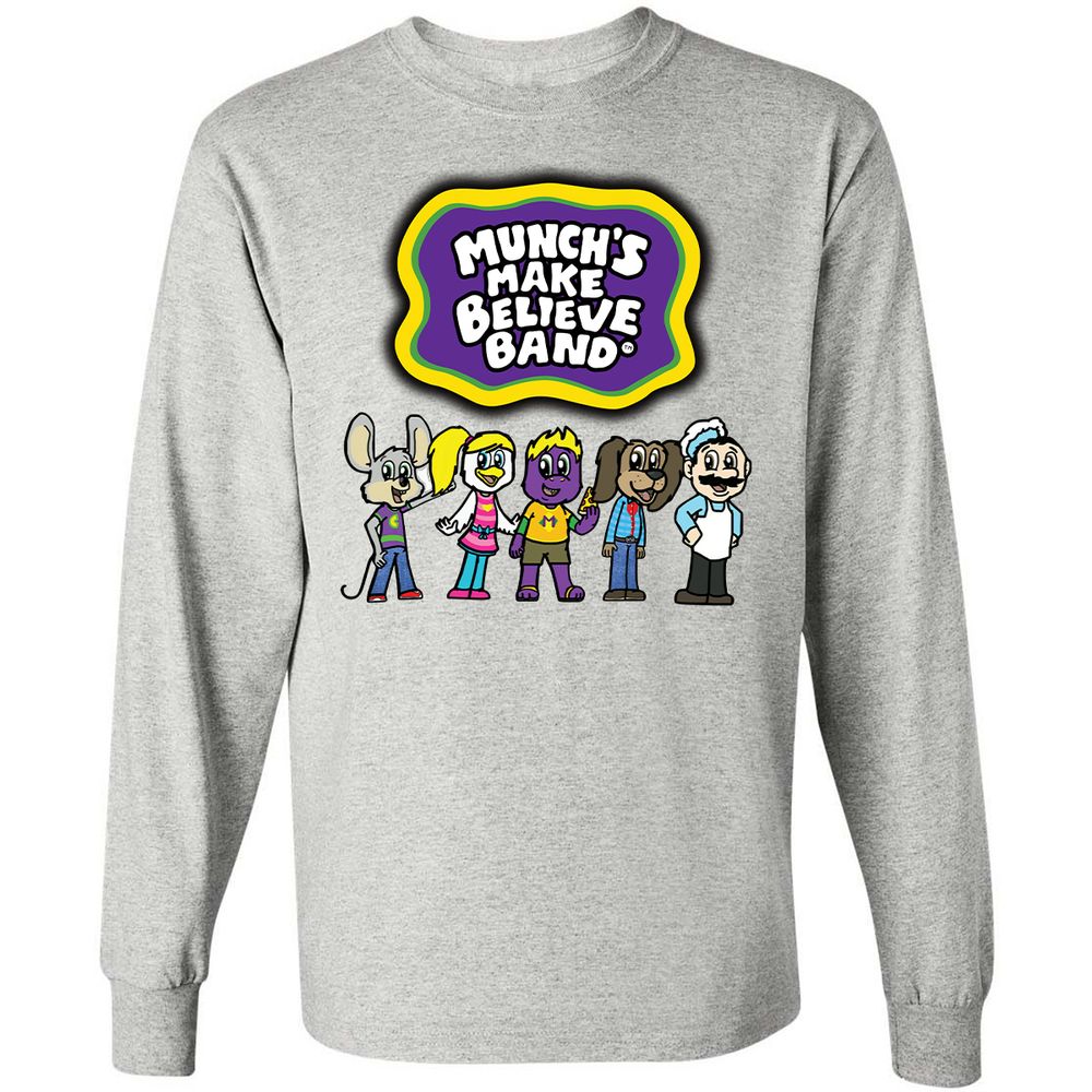 Long Sleeve T-Shirt - WNHULY1K - Ash - 5