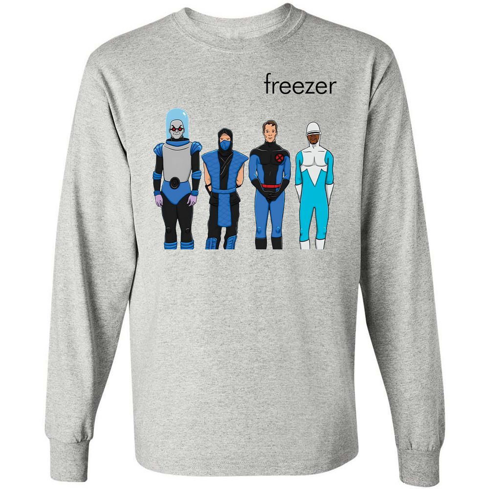 Long Sleeve T-Shirt - WMTZZV47 - Ash - 5