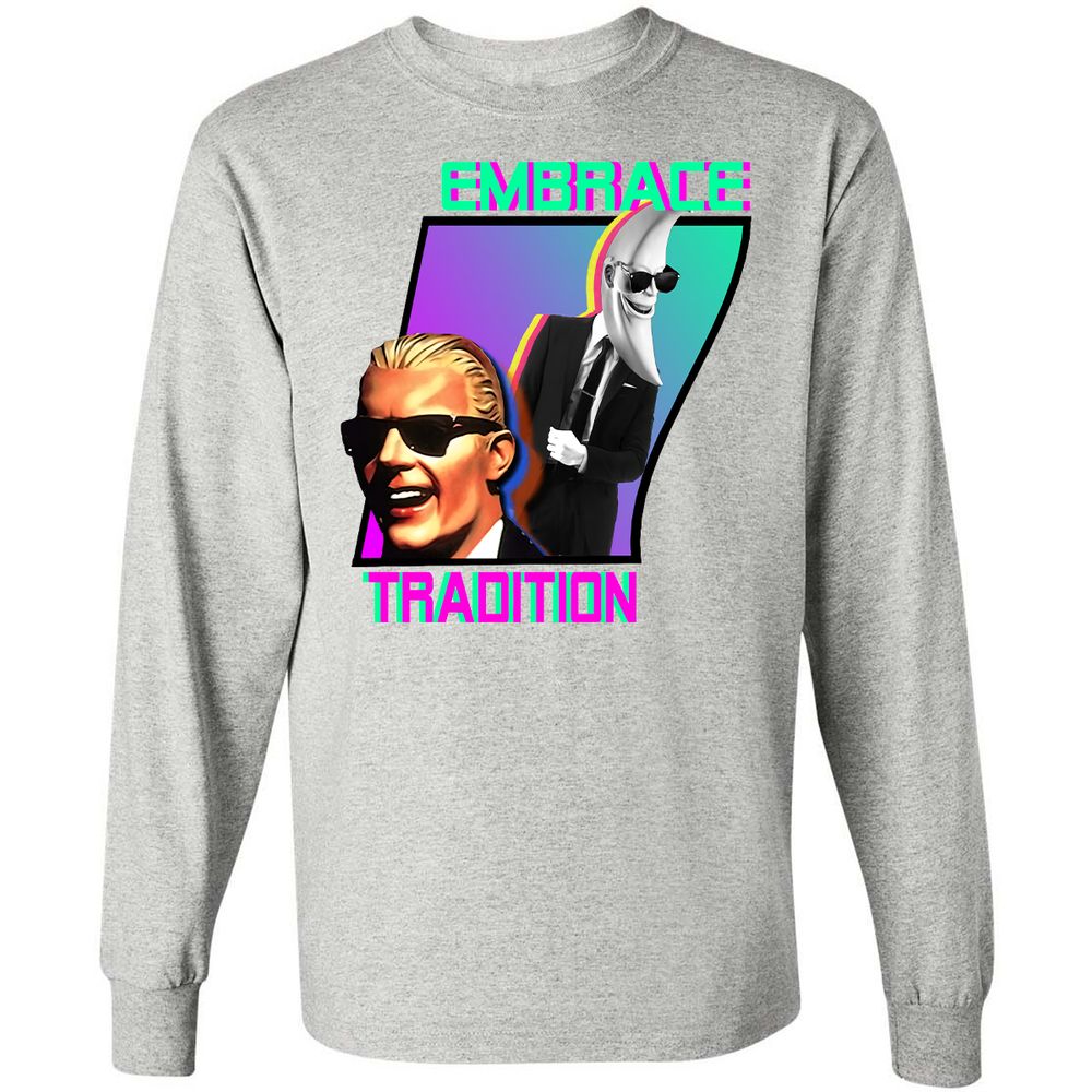 Long Sleeve T-Shirt - AUMDV4ER - Ash - 5