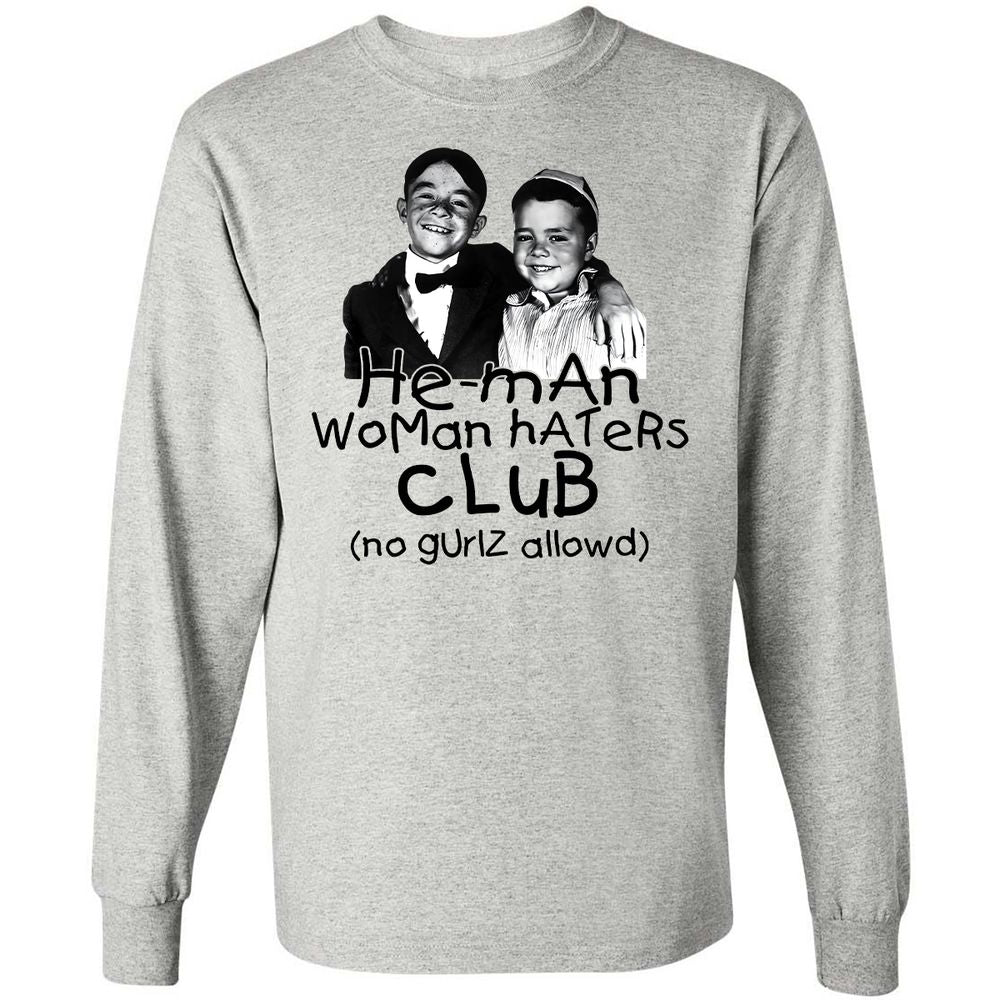 Long Sleeve T-Shirt - QUVN3T19 - Ash - 5