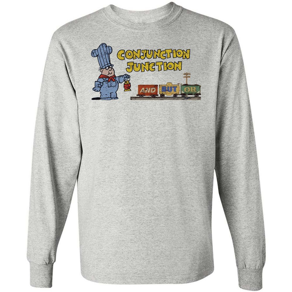 Long Sleeve T-Shirt - QVHULNJN - Ash - 5