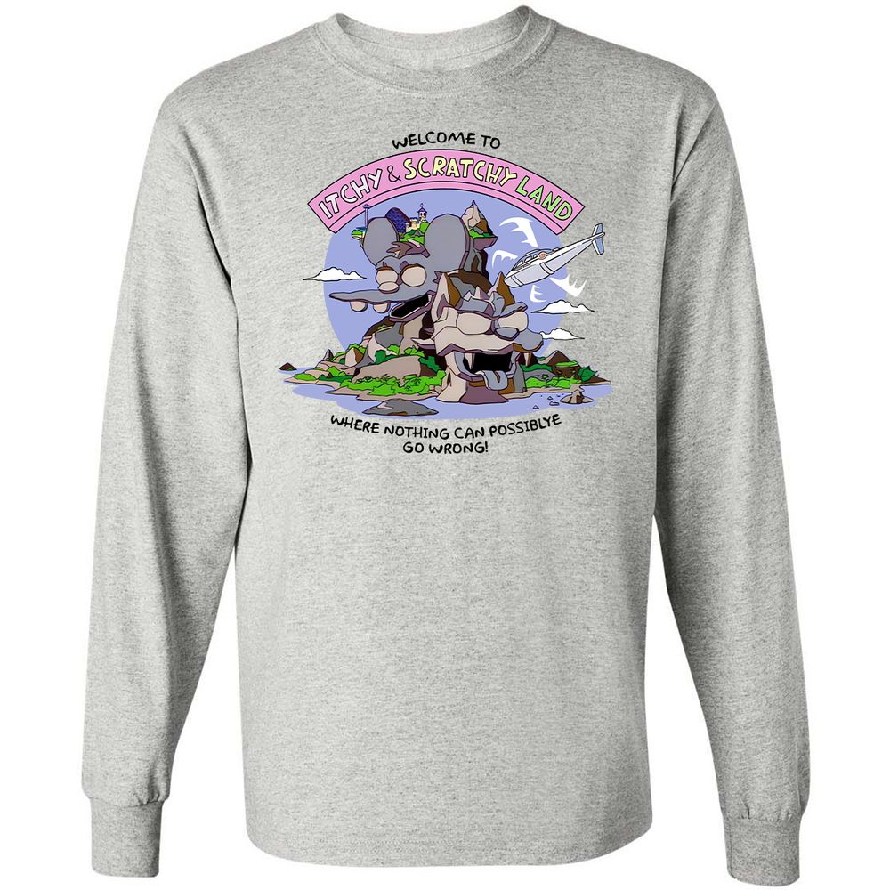 Long Sleeve T-Shirt - 8DS25QPC - Ash - 5