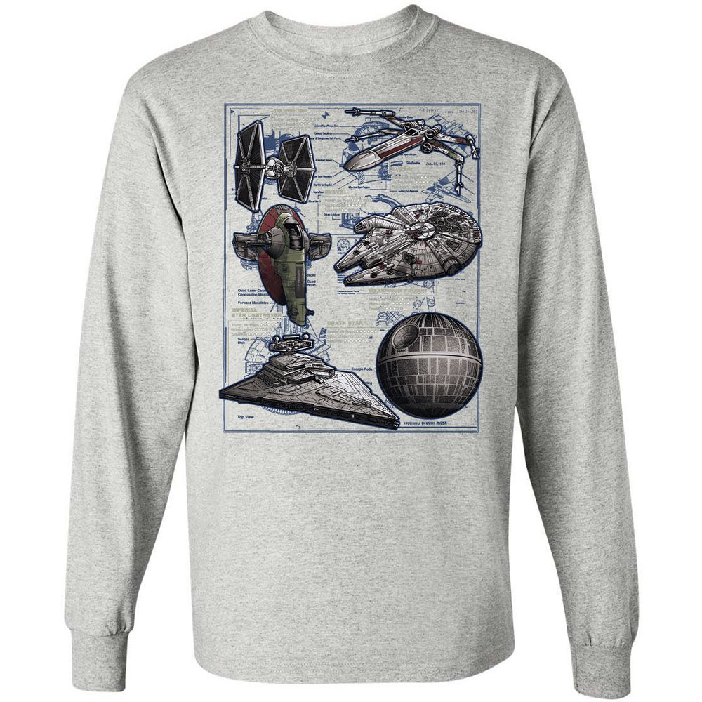 Long Sleeve T-Shirt - C9HYLYR7 - Ash - 5