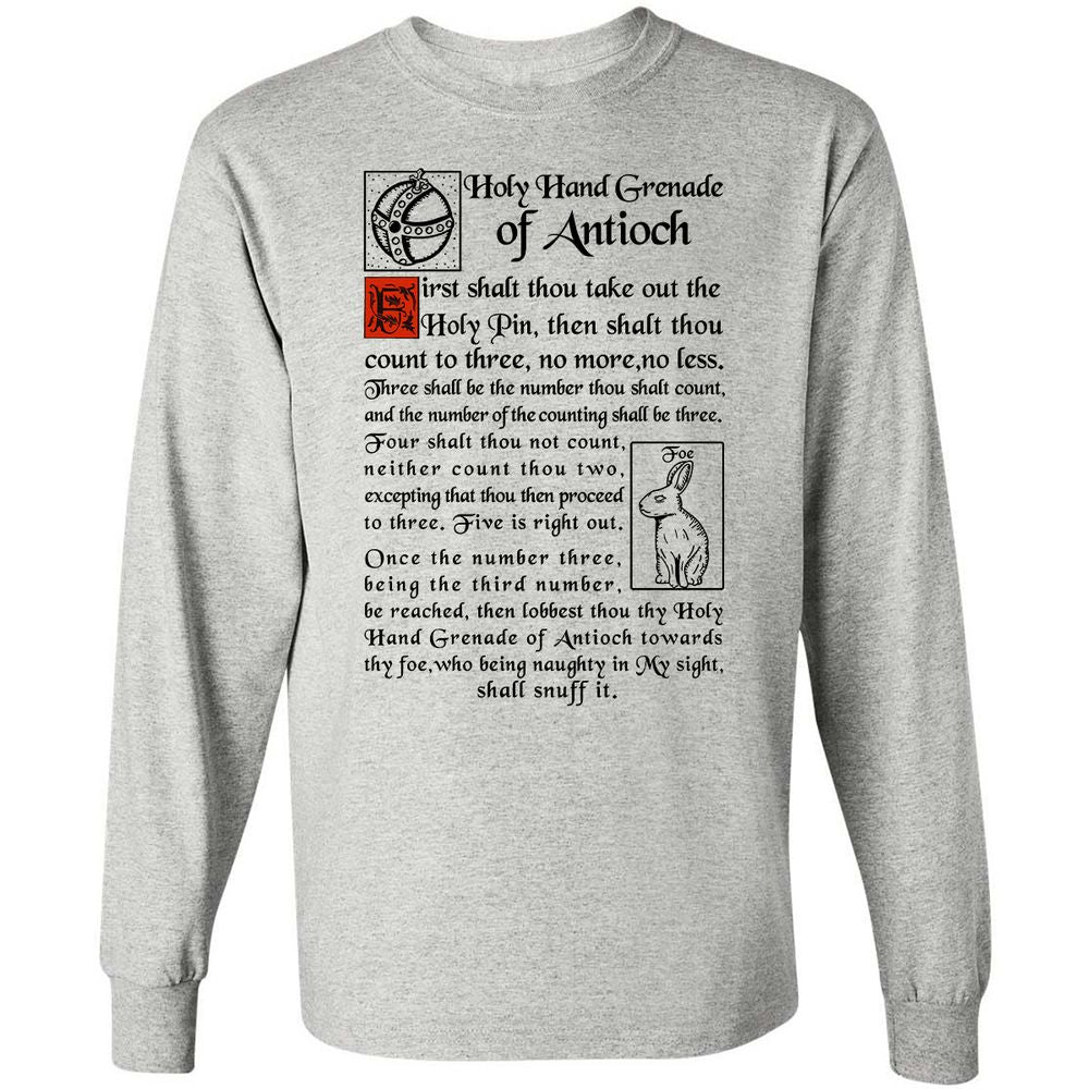 Long Sleeve T-Shirt - CSCPK5US - Ash - 5