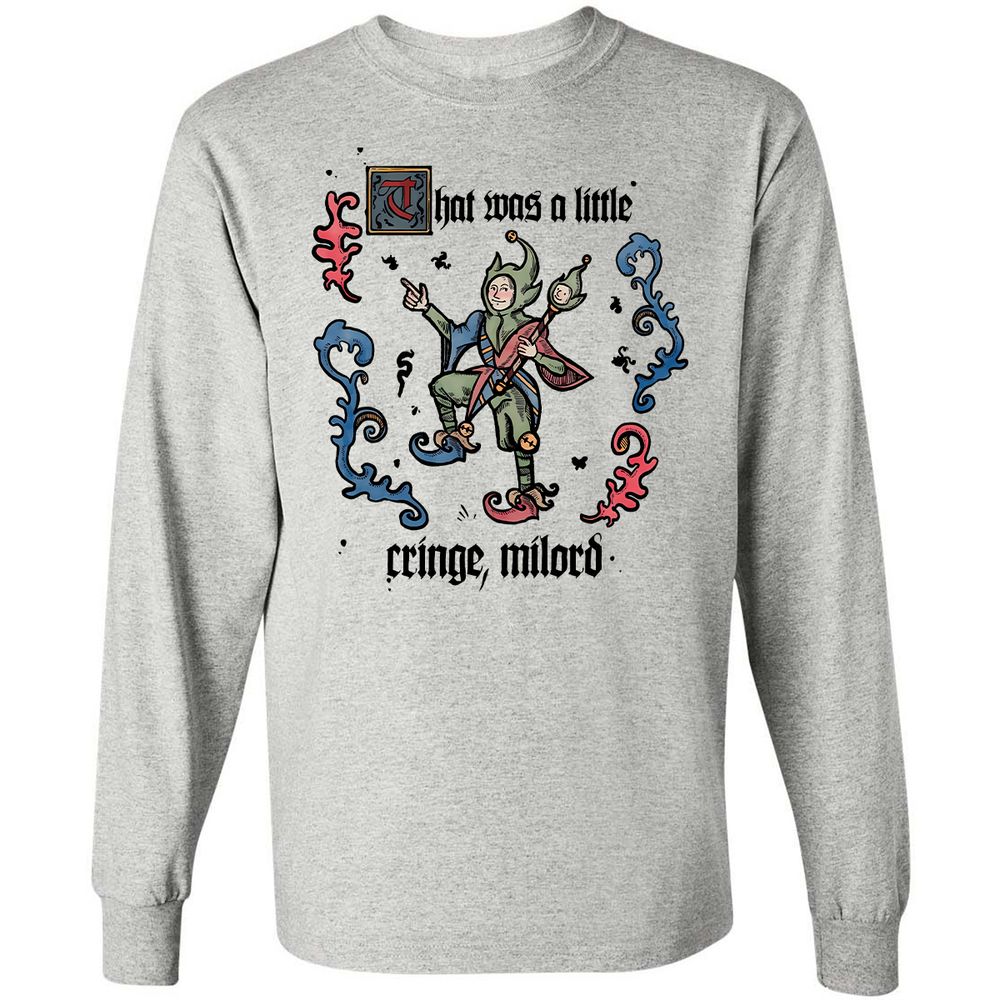 Long Sleeve T-Shirt - PS57T5NN - Ash - 5