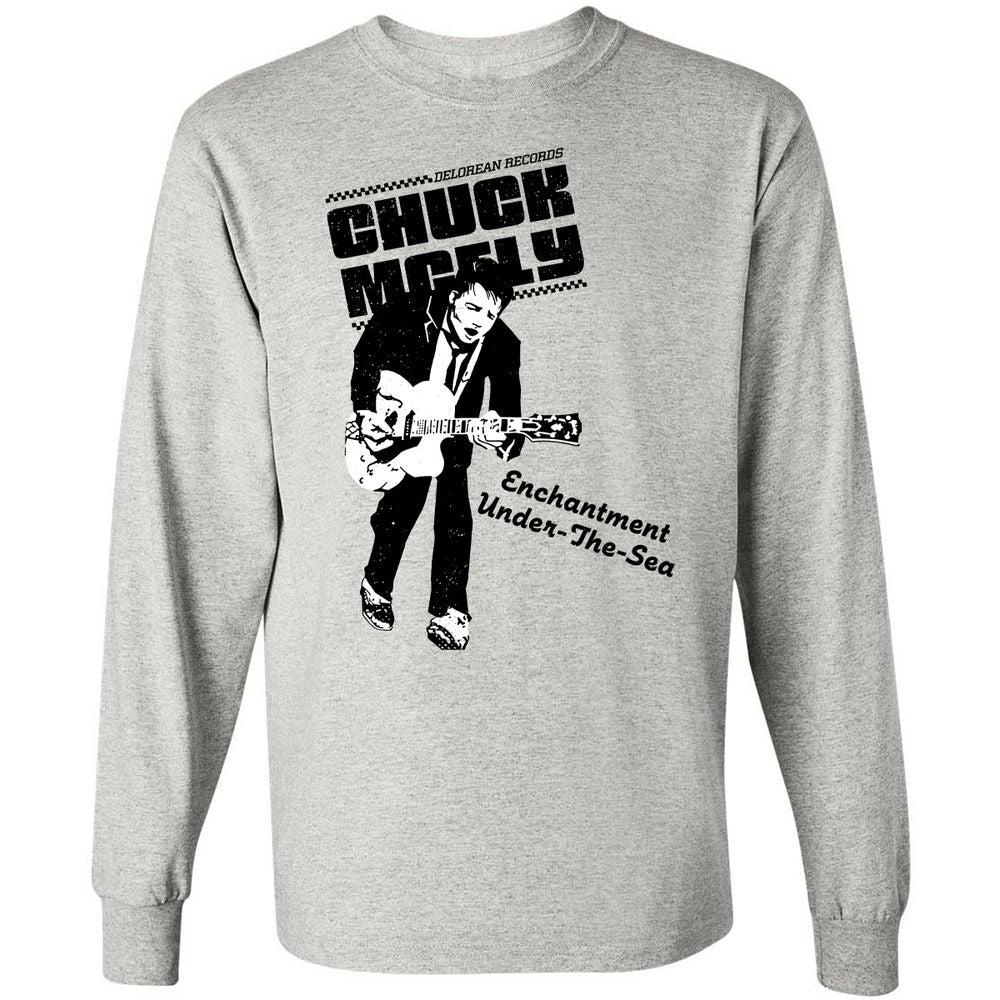Long Sleeve T-Shirt - W6XM8RGZ - Ash - 5