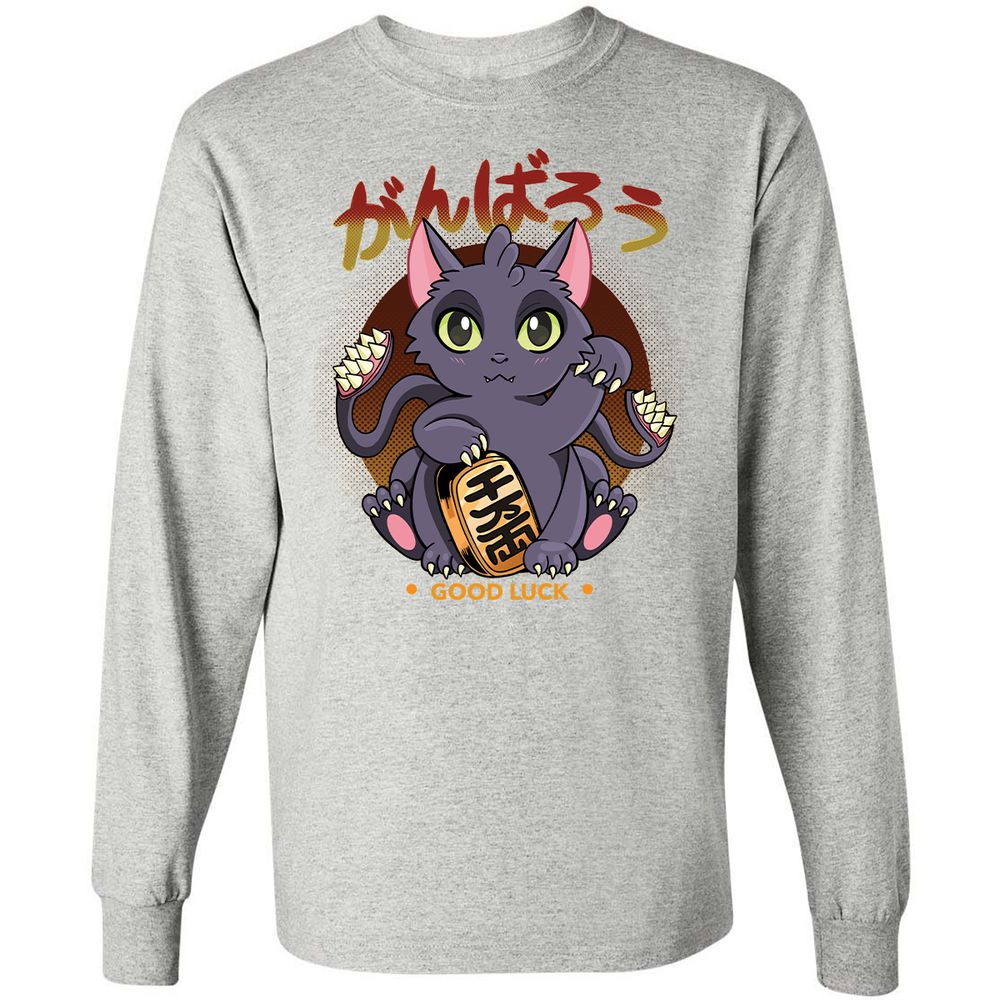 Long Sleeve T-Shirt - 8GE14EEX - Ash - 5