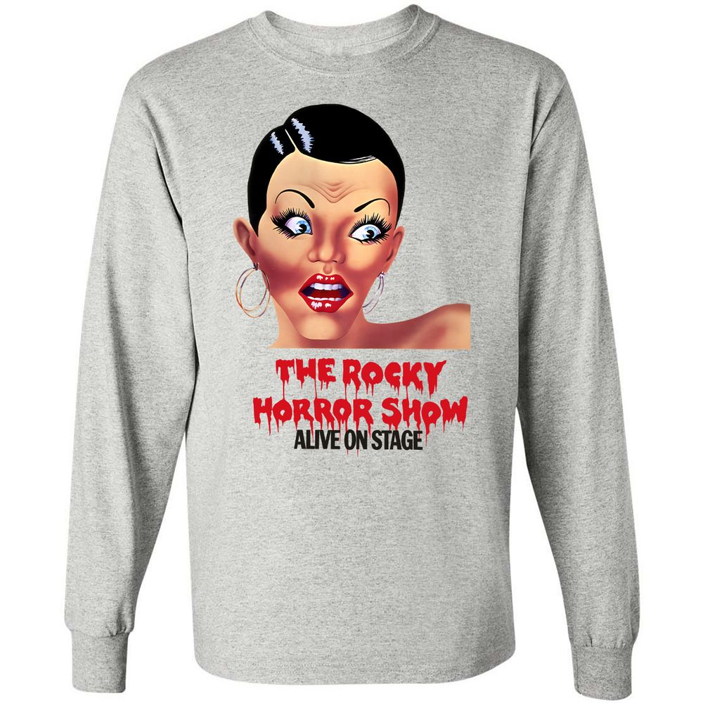 Long Sleeve T-Shirt - L9RY2TQN - Ash - 5