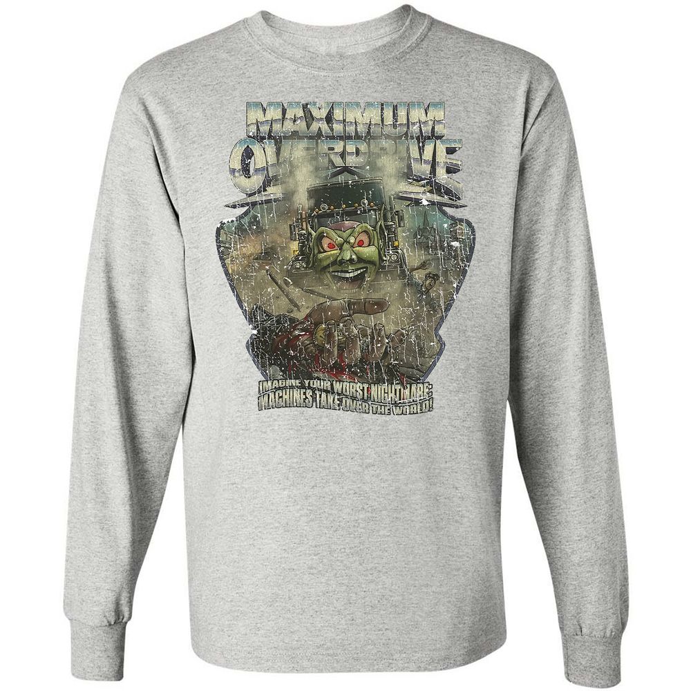 Long Sleeve T-Shirt - W4L3LU68 - Ash - 5