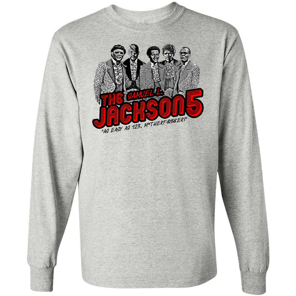 Long Sleeve T-Shirt - GXJSESKK - Ash - 5