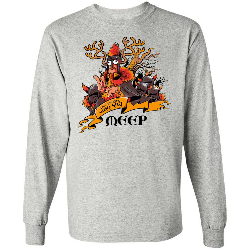 Long Sleeve T-Shirt - 72VG8XGK - Ash - 5