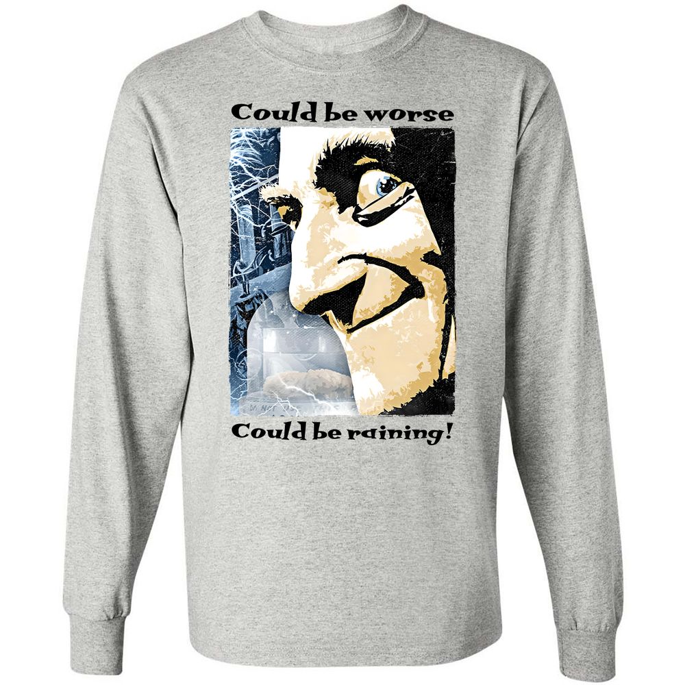 Long Sleeve T-Shirt - HHJKYC8J - Ash - 5