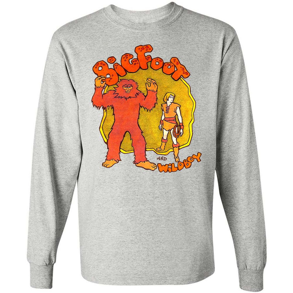 Long Sleeve T-Shirt - E7GVJWAV - Ash - 5