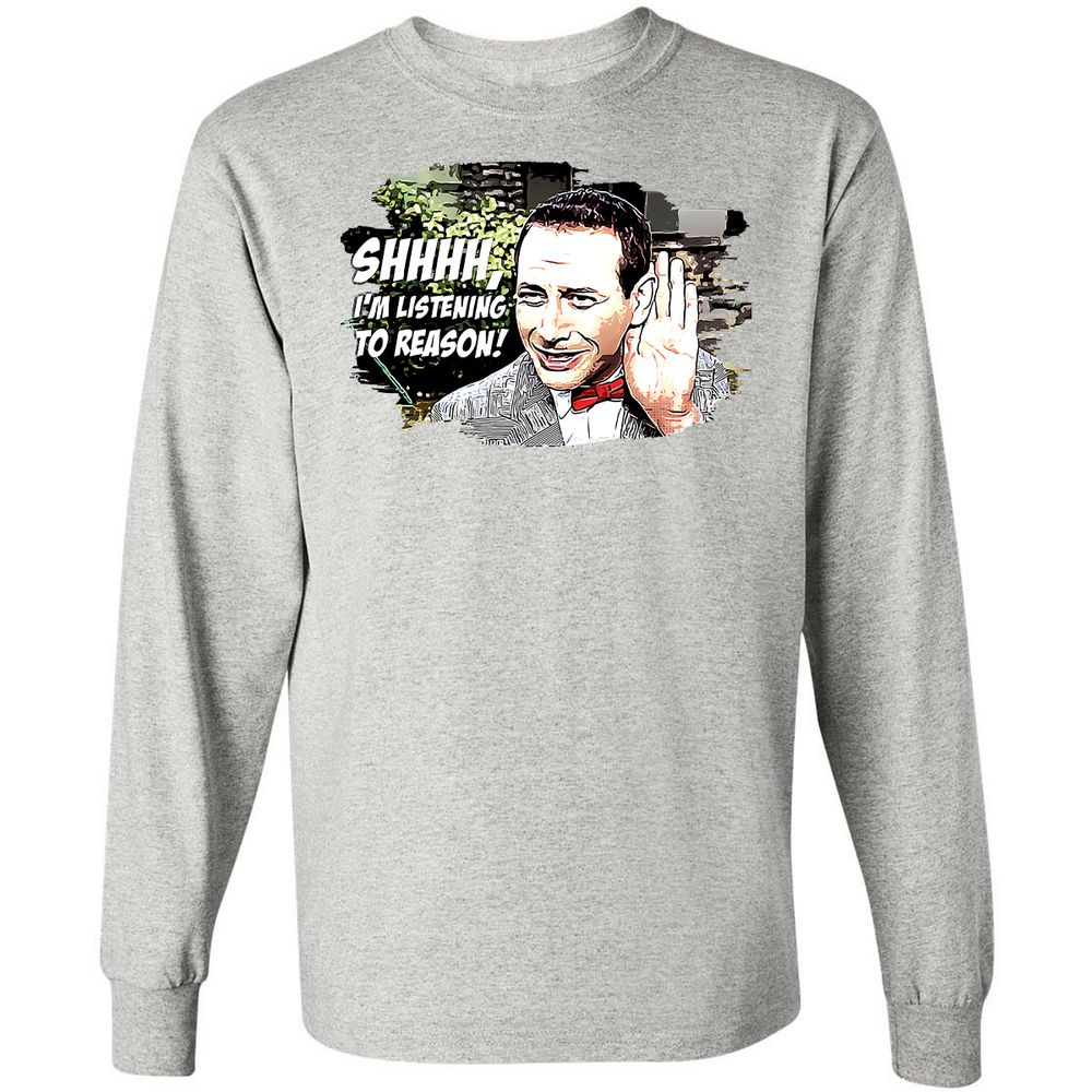 Long Sleeve T-Shirt - WZRJA4AE - Ash - 5