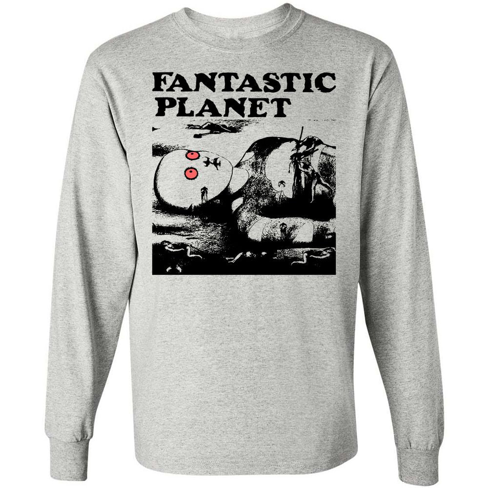 Long Sleeve T-Shirt - KSHKJLJY - Ash - 5