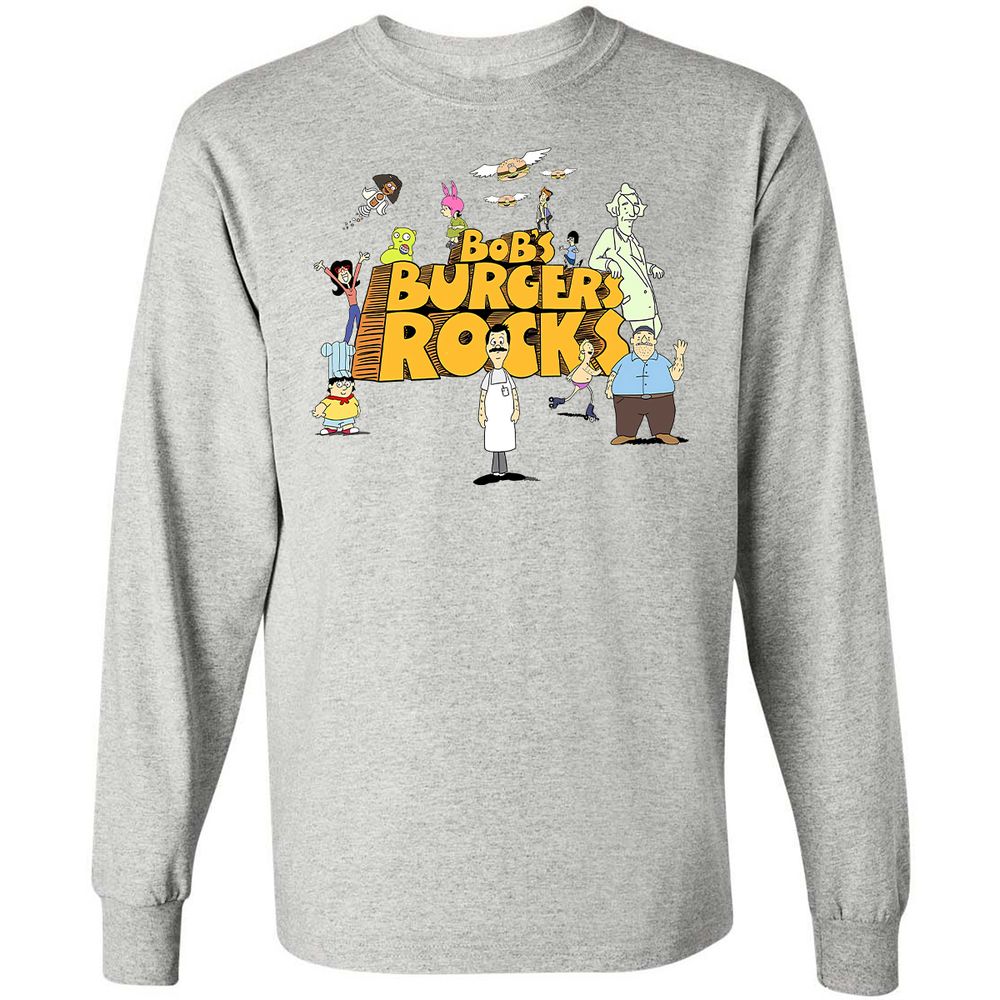 Long Sleeve T-Shirt - XXUZSES3 - Ash - 5