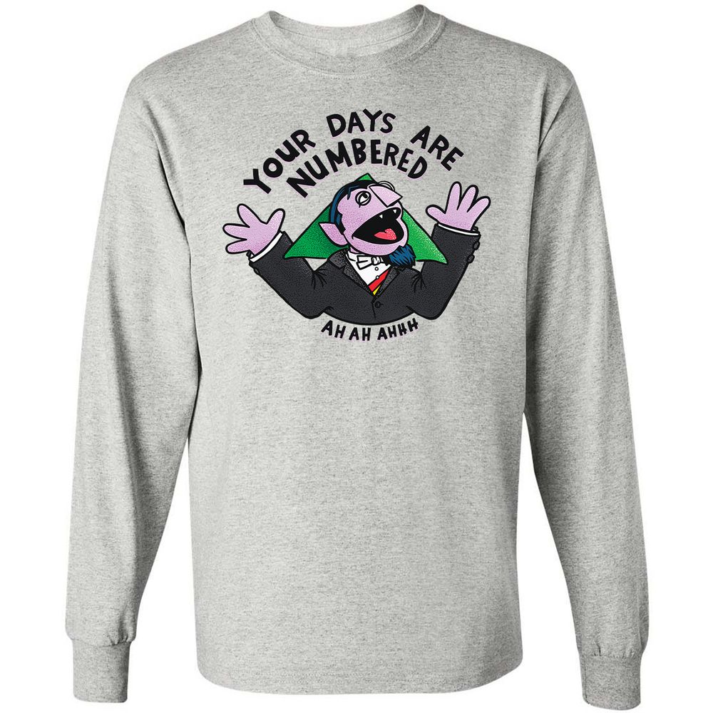 Long Sleeve T-Shirt - T47A1WUC - Ash - 5