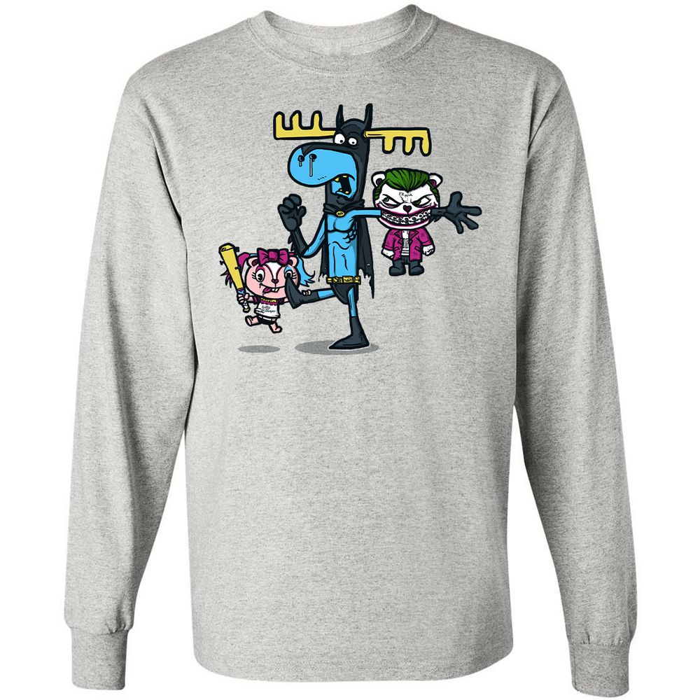 Long Sleeve T-Shirt - 7DY7PAL6 - Ash - 5