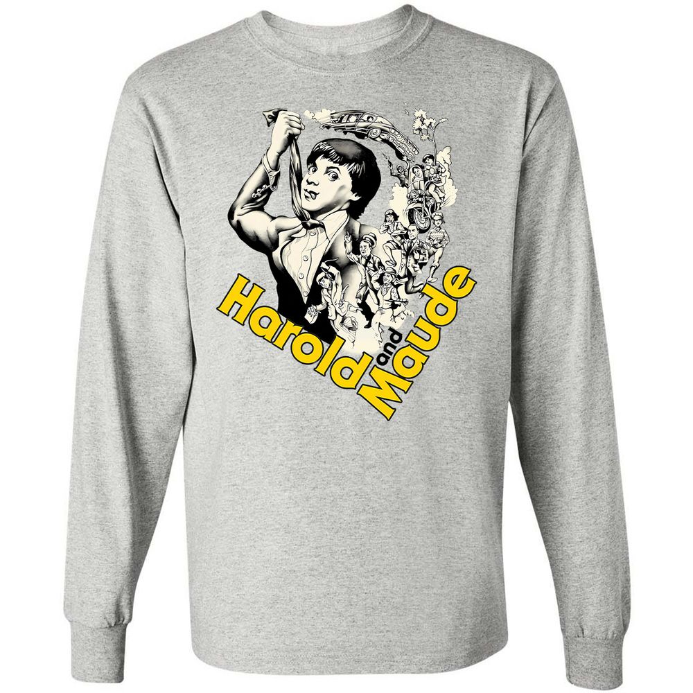 Long Sleeve T-Shirt - DKXUBLL4 - Ash - 5
