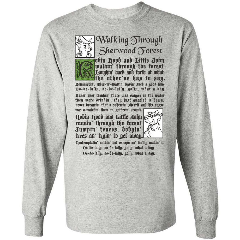 Long Sleeve T-Shirt - UTXQHSBM - Ash - 5