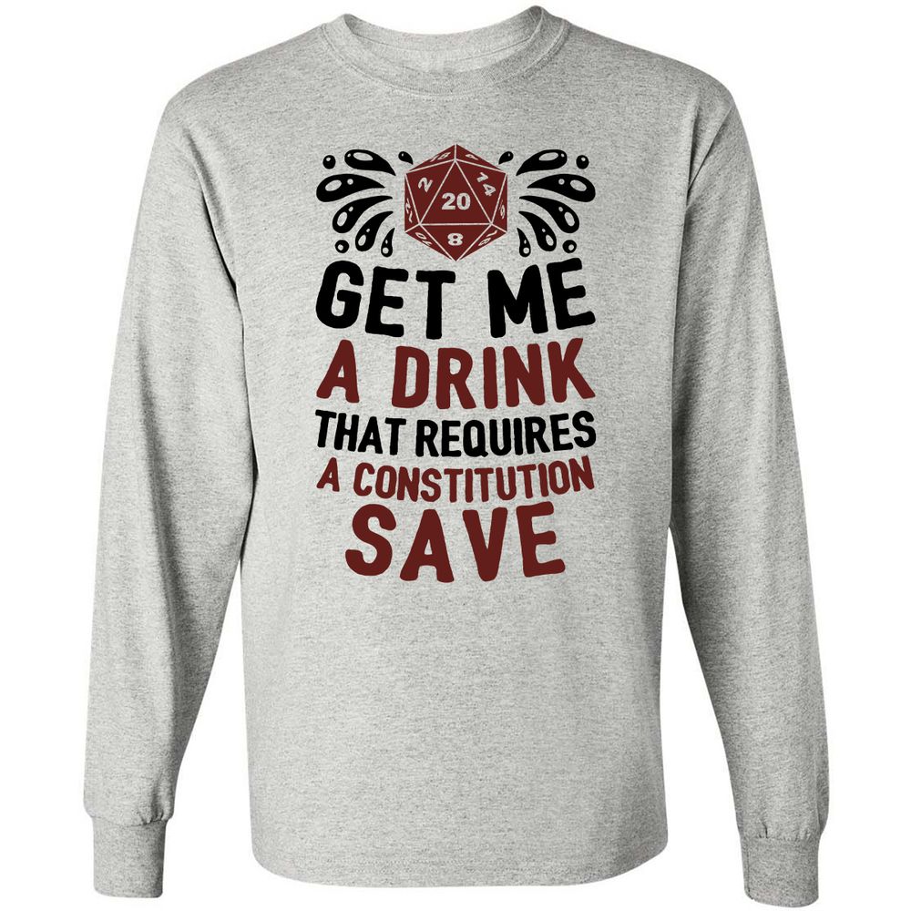 Long Sleeve T-Shirt - 5T3GSAAA - Ash - 5