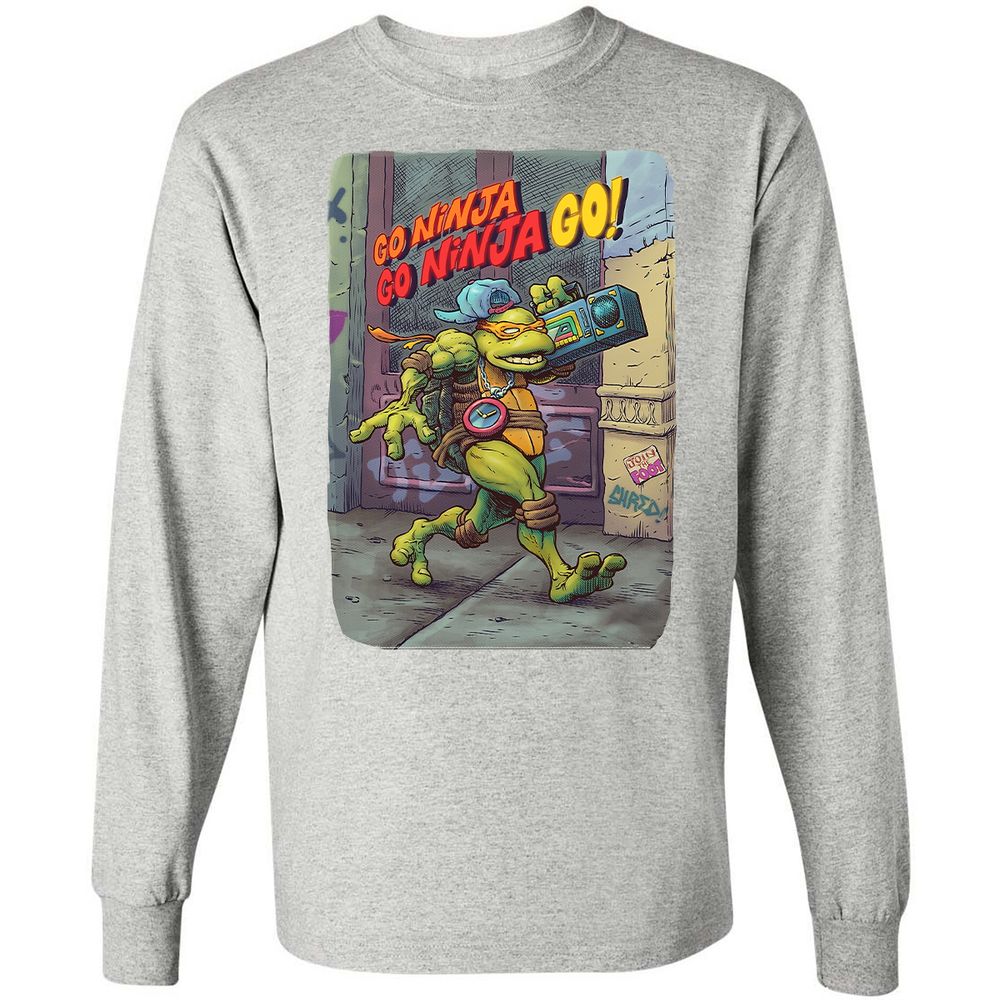 Long Sleeve T-Shirt - WSYGMKTW - Ash - 5