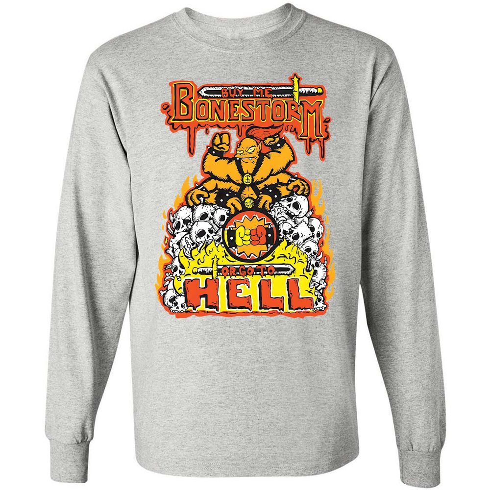 Long Sleeve T-Shirt - 5JJMVSED - Ash - 5