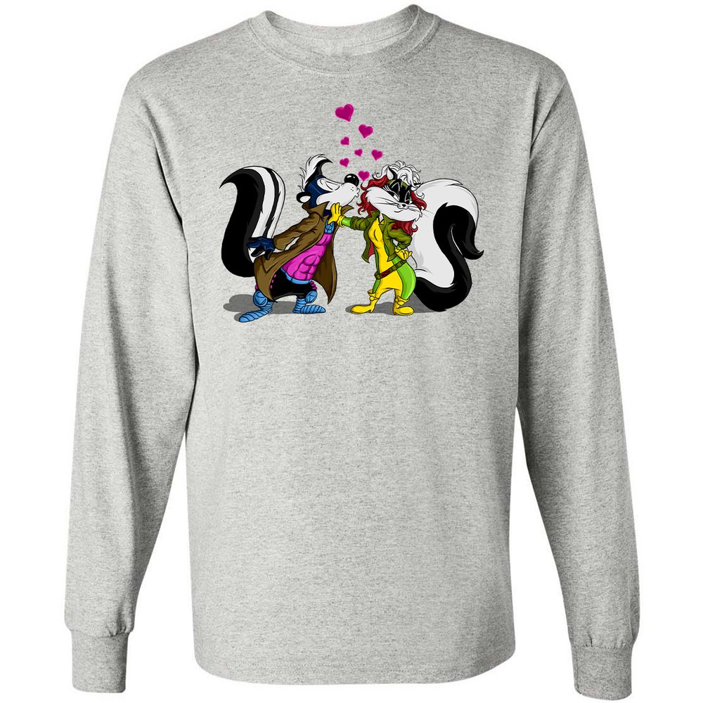 Long Sleeve T-Shirt - SF2VAB68 - Ash - 5