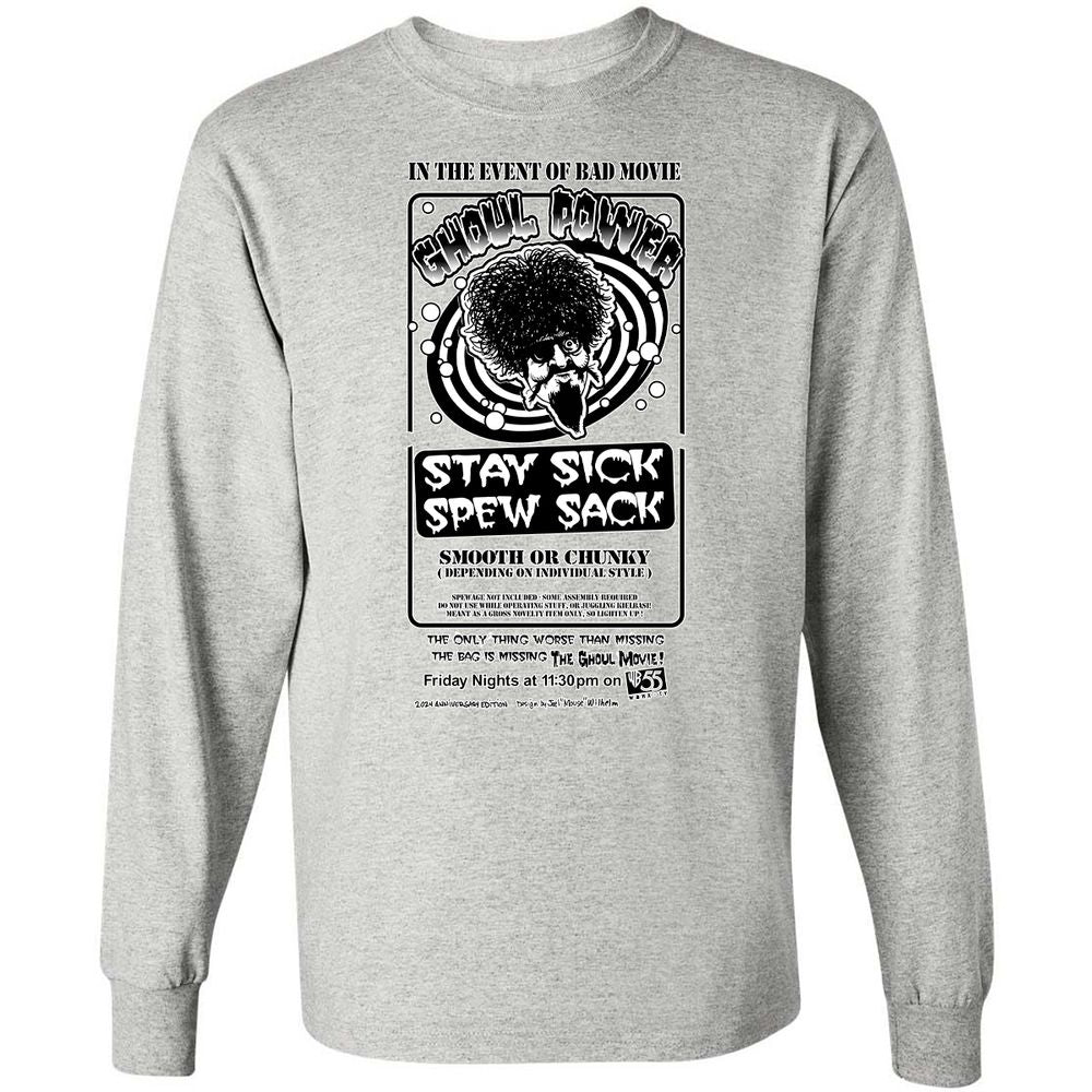Long Sleeve T-Shirt - BGS316CM - Ash - 5